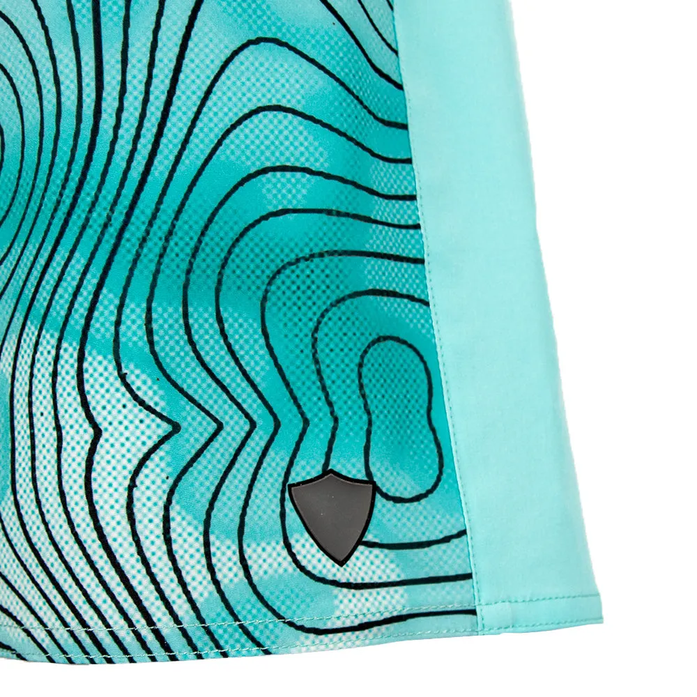 Board Shorts | Aqua Topography