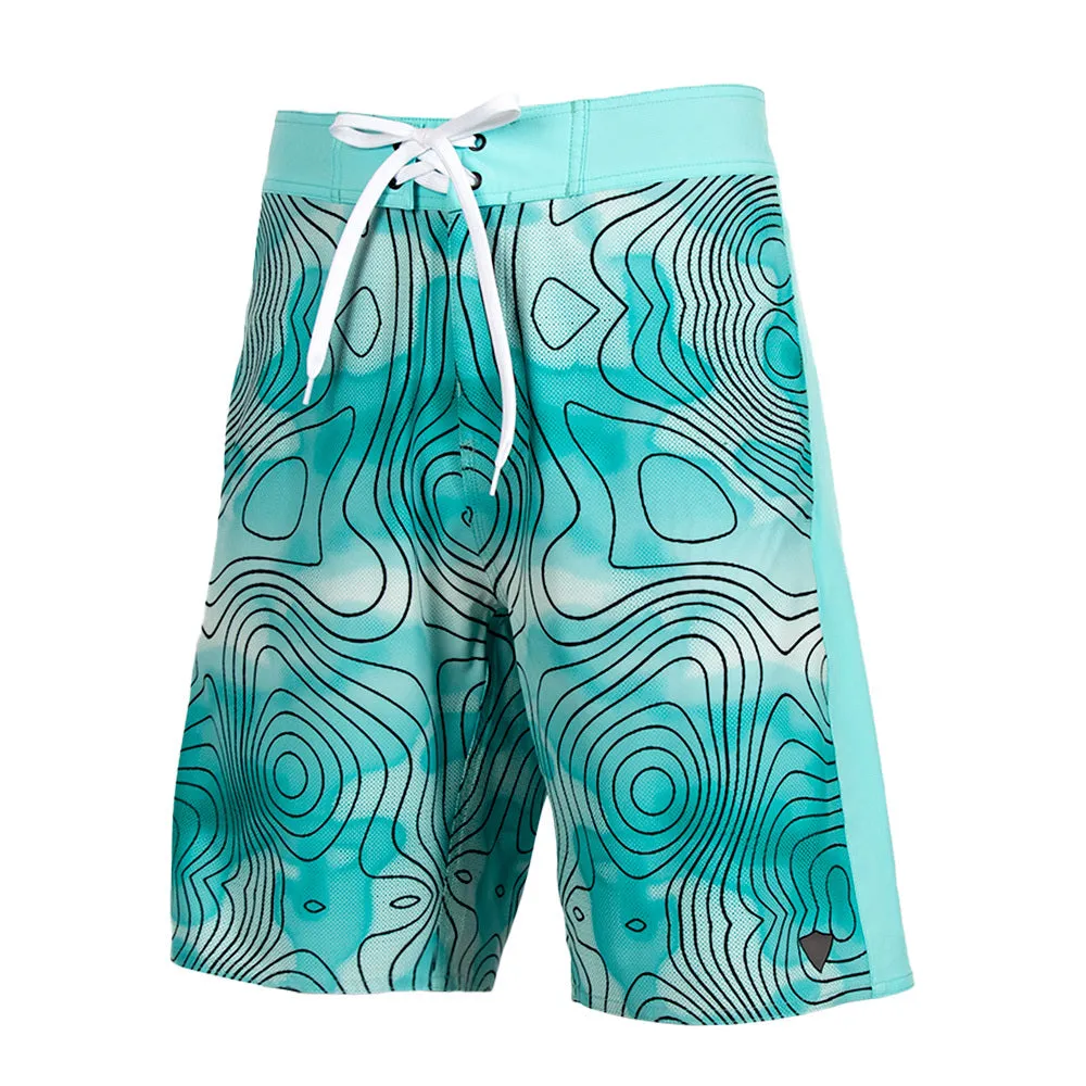 Board Shorts | Aqua Topography