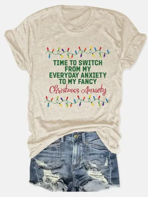 Christmas Anxiety Tee