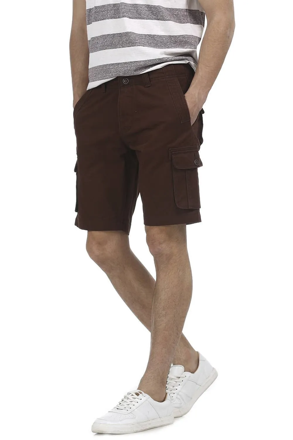 Comfort Fit 6 Pocket Cargo Shorts