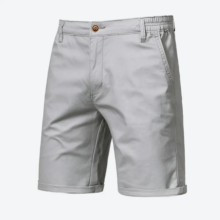 Comfortable Tailored Fit Chino Shorts