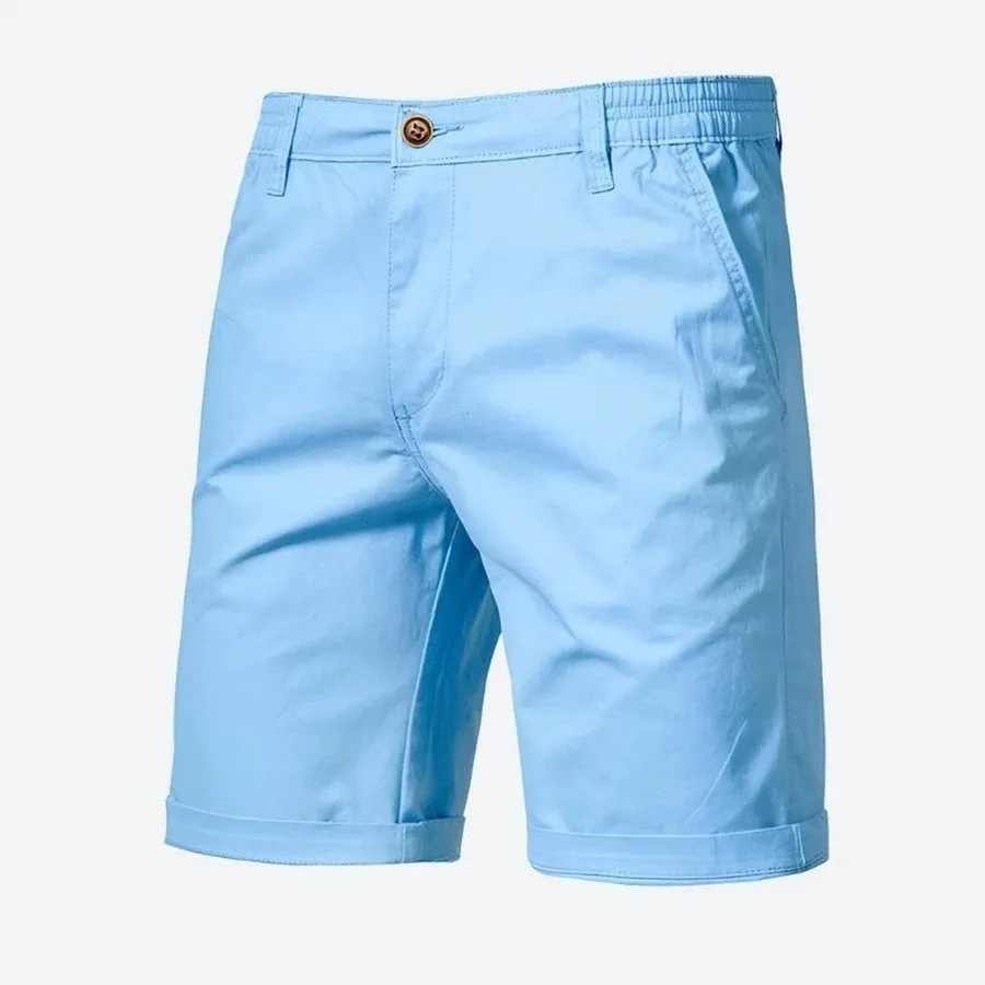 Comfortable Tailored Fit Chino Shorts