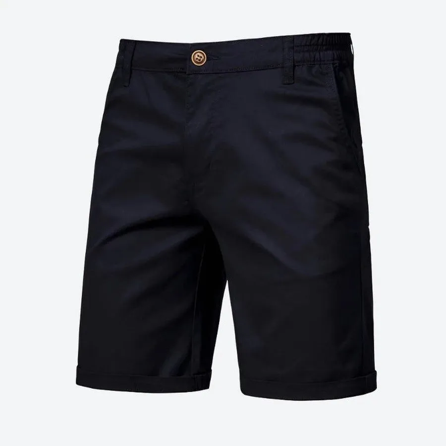 Comfortable Tailored Fit Chino Shorts