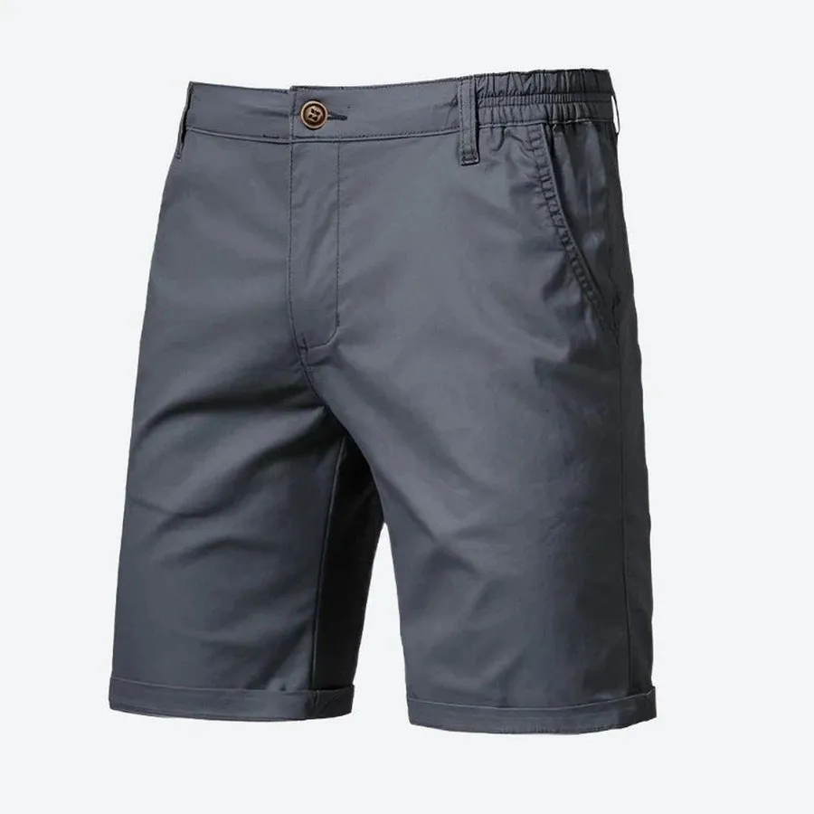 Comfortable Tailored Fit Chino Shorts