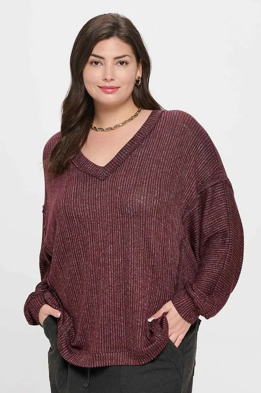 Curvy Girl Lana Sweater