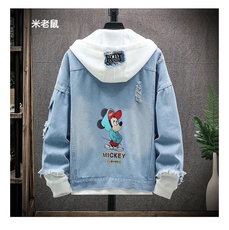 Denim Loose Trendy Jacket Tops Outerwear