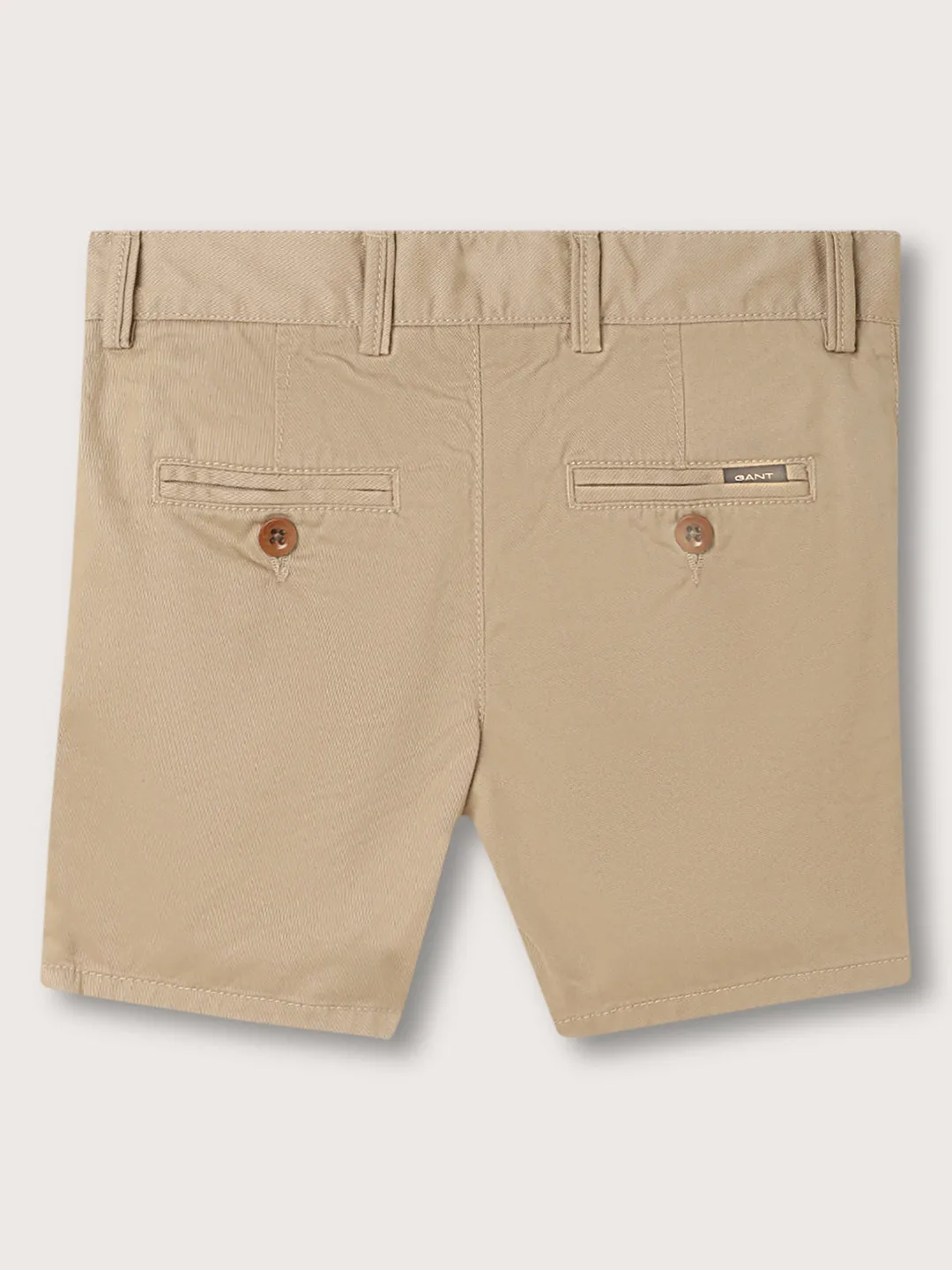 Gant Boys Mid-Rise Organic Cotton Chino Shorts