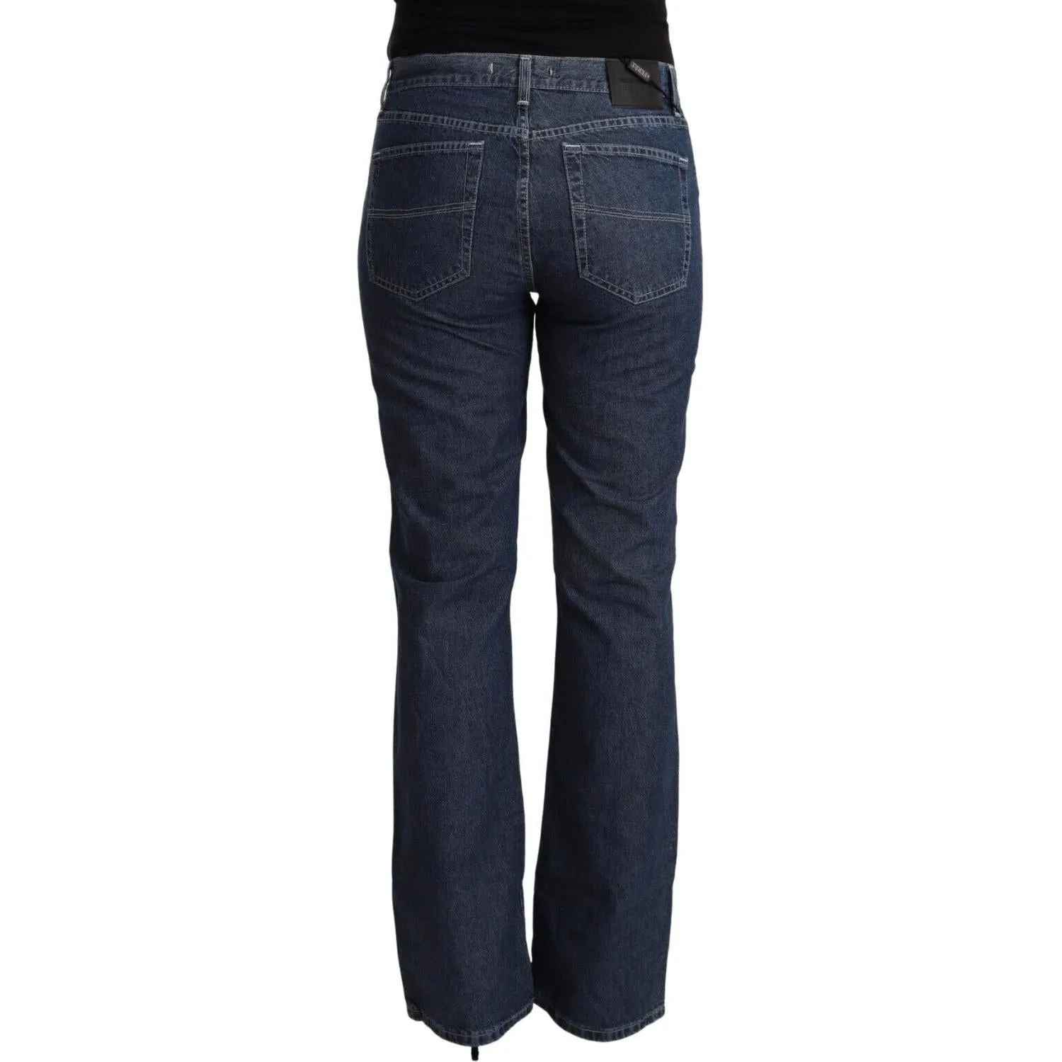 GF Ferre Elegant Flared Cotton Jeans