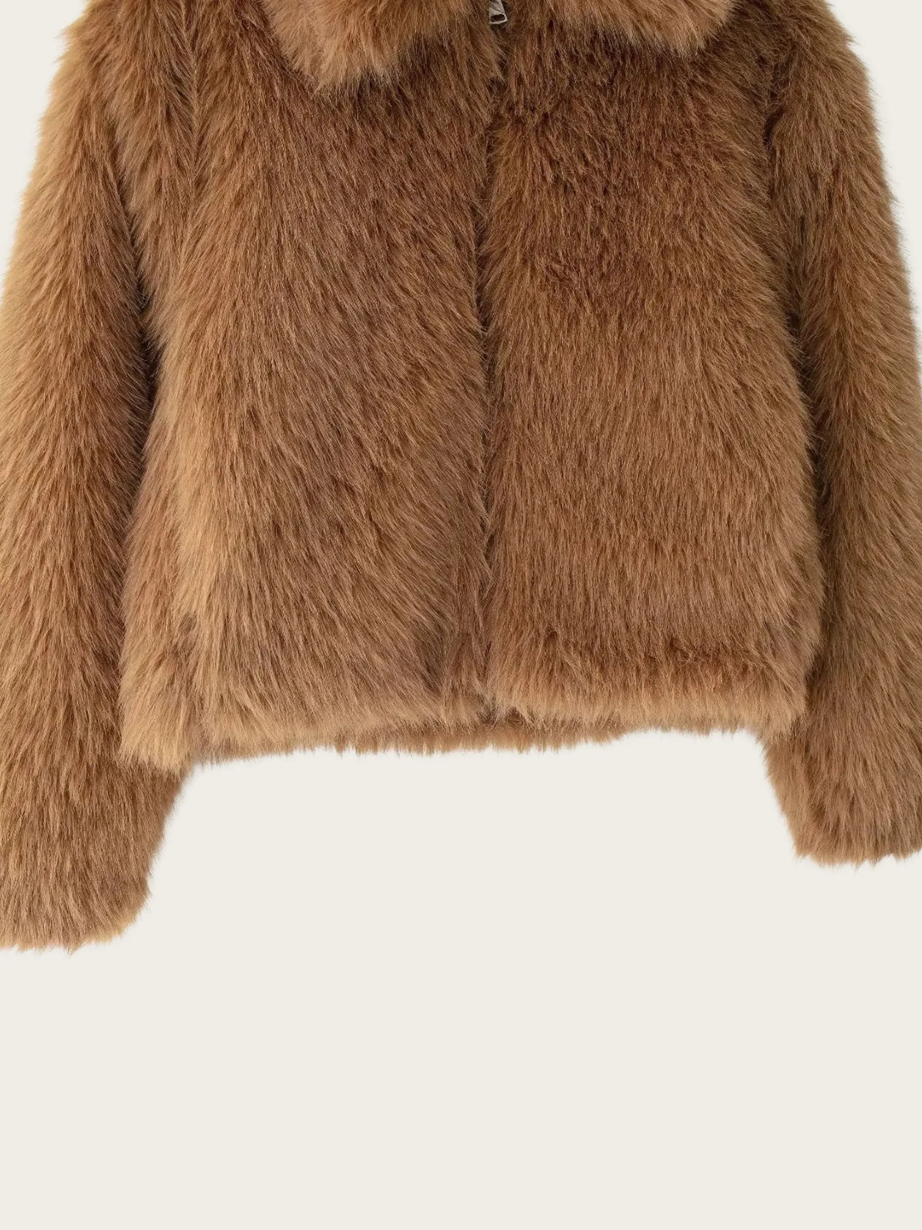 Greer Faux Fur Teddy Jacket