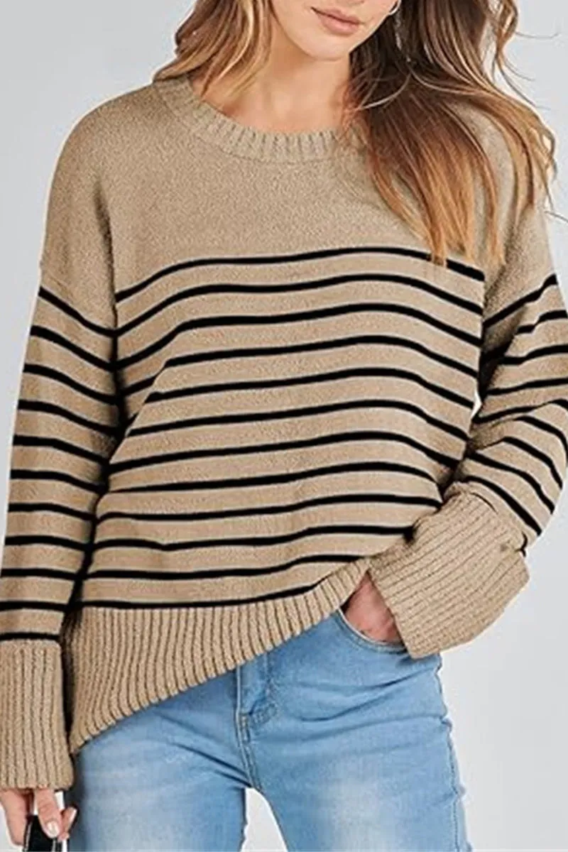 HWS1150 Parisian Stripe Sweater