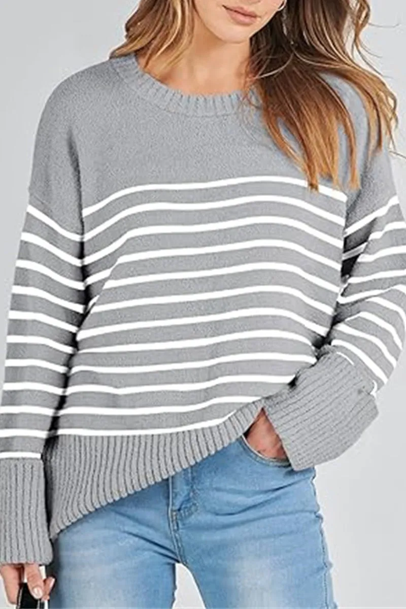 HWS1150 Parisian Stripe Sweater