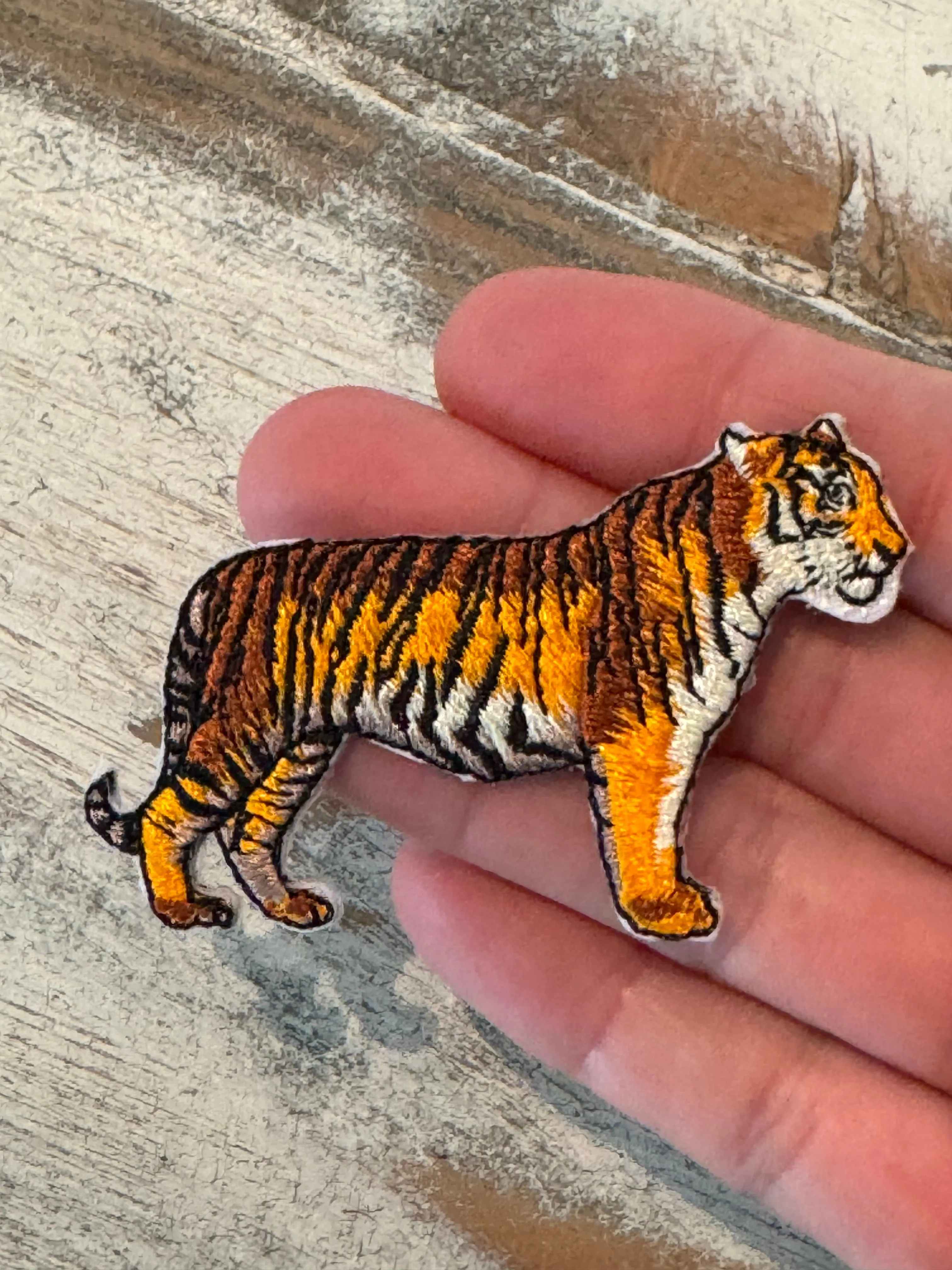 Lions, Tigers & Other Cats Mascot Iron On Patches