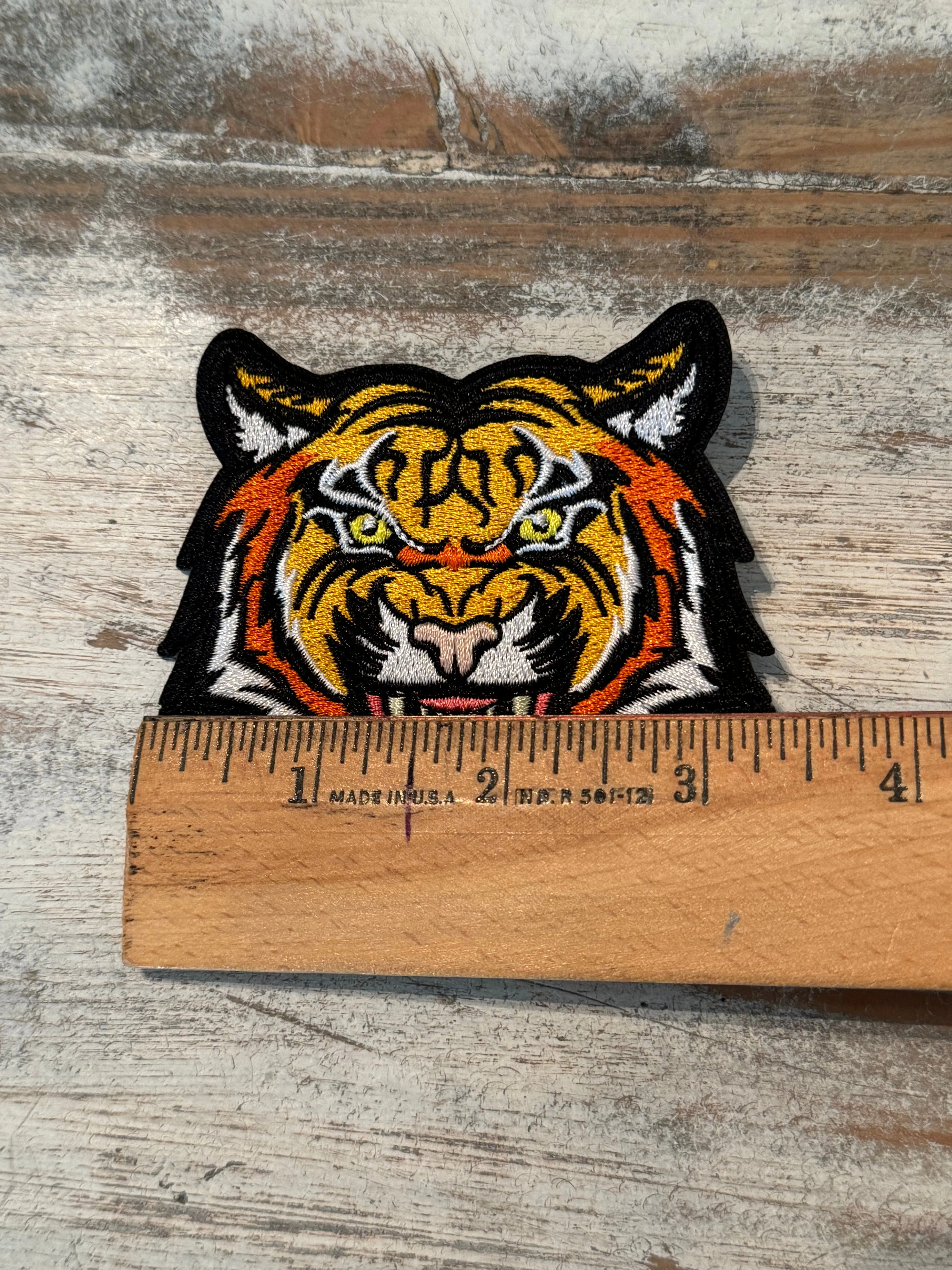 Lions, Tigers & Other Cats Mascot Iron On Patches