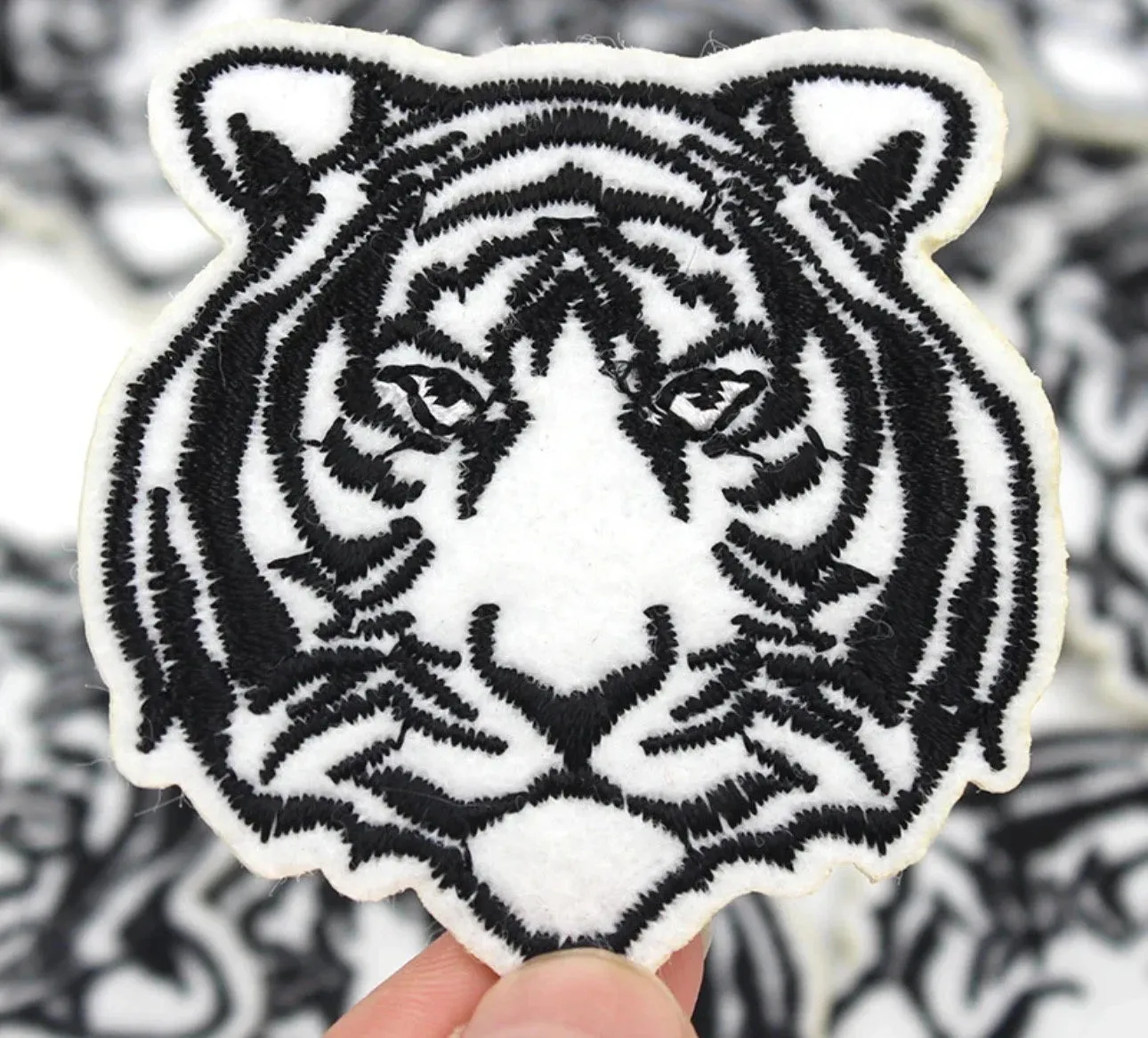 Lions, Tigers & Other Cats Mascot Iron On Patches