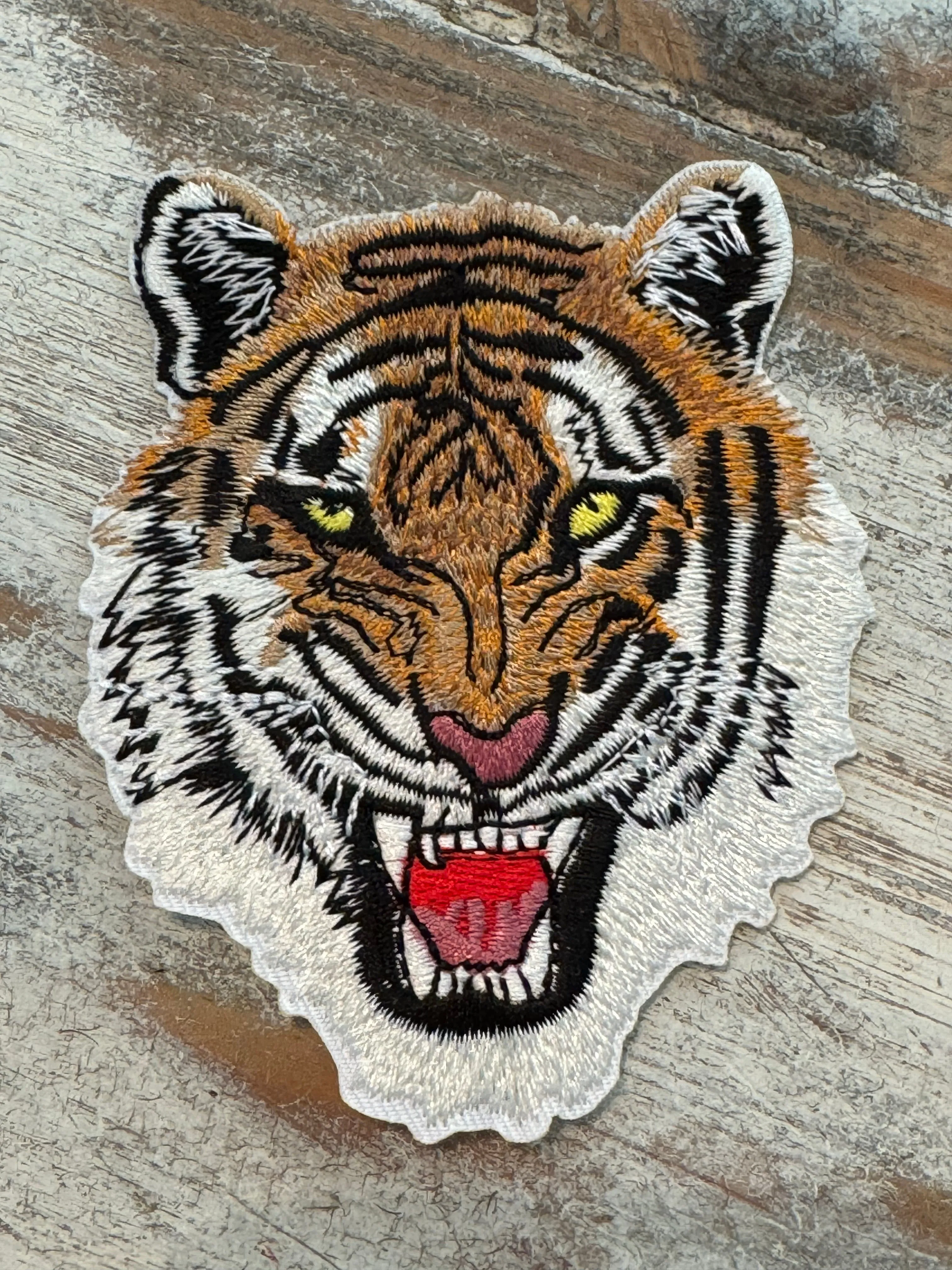 Lions, Tigers & Other Cats Mascot Iron On Patches