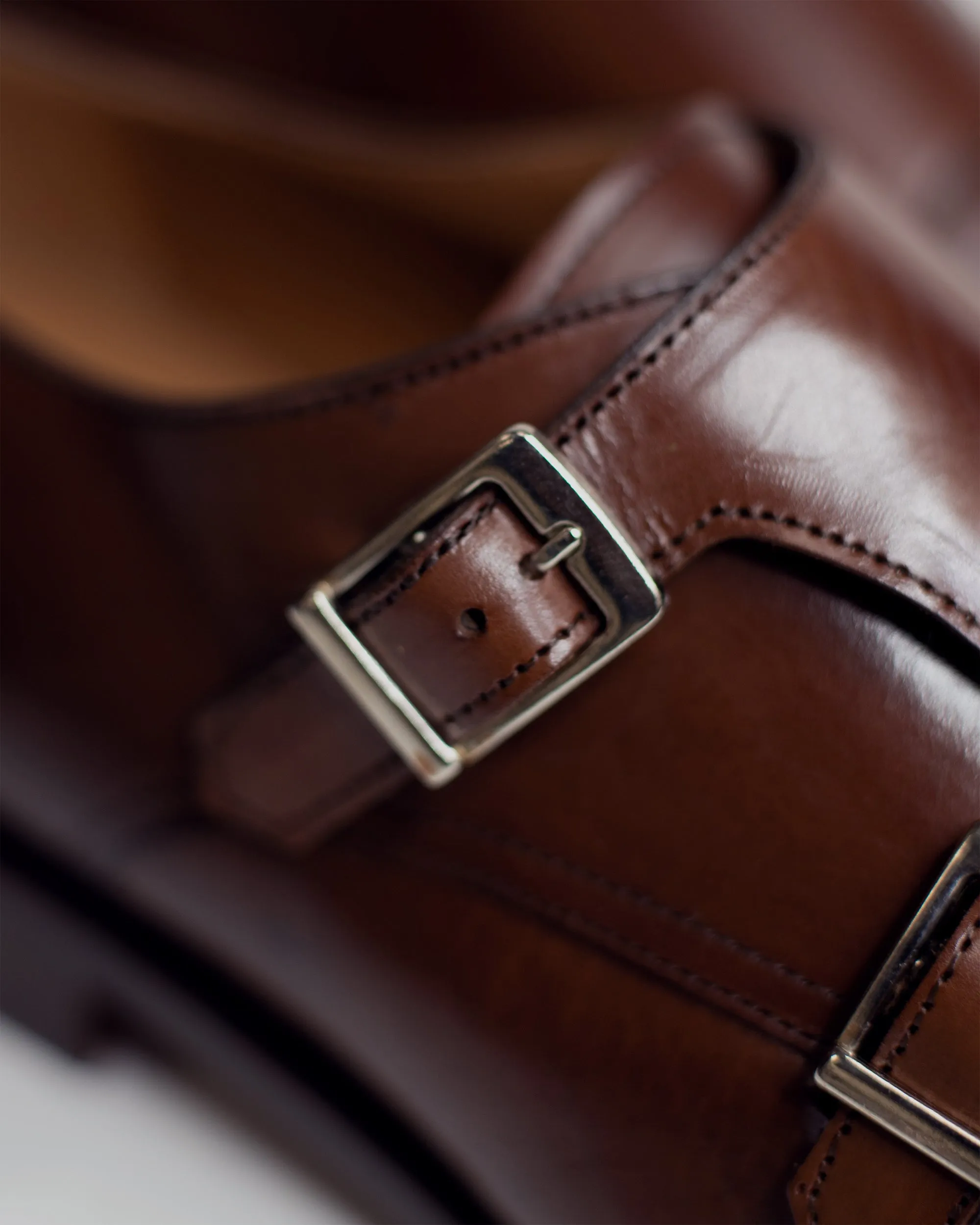 SG Hamilton Double Monkstrap – Dark Brown