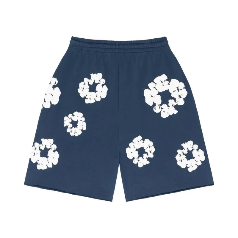 Short DENIM TEARS The Cotton Wreath 'Navy'