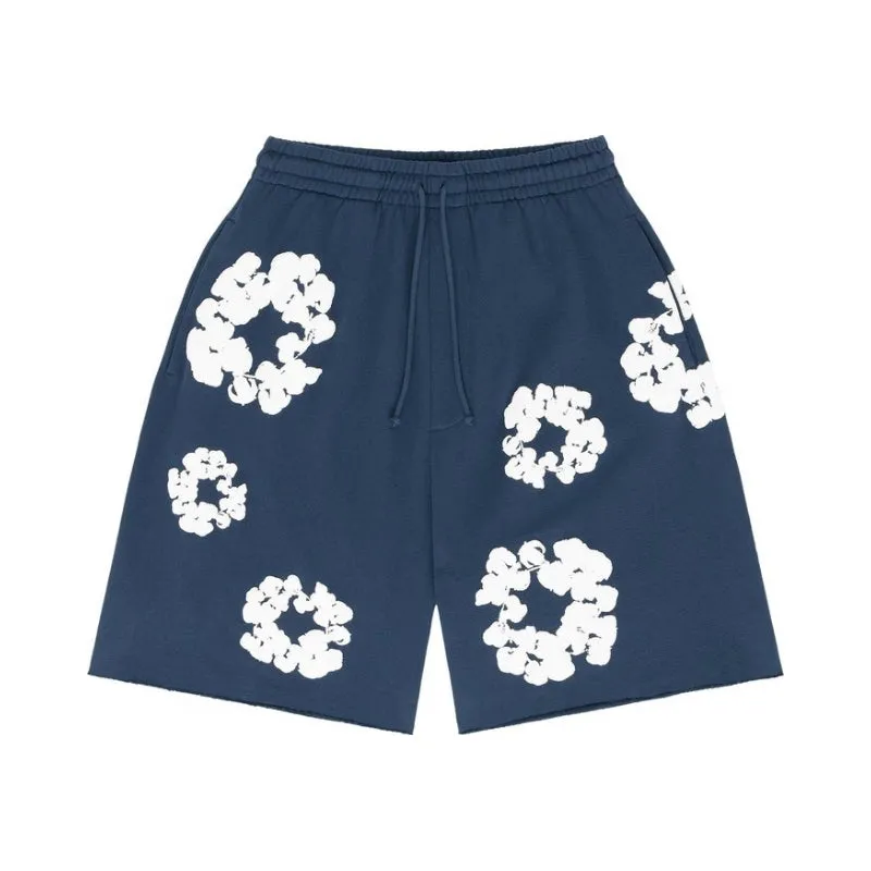 Short DENIM TEARS The Cotton Wreath 'Navy'