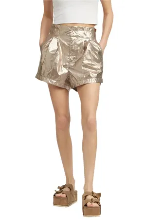 TEEK - PAPERBAG METALLIC SHORTS