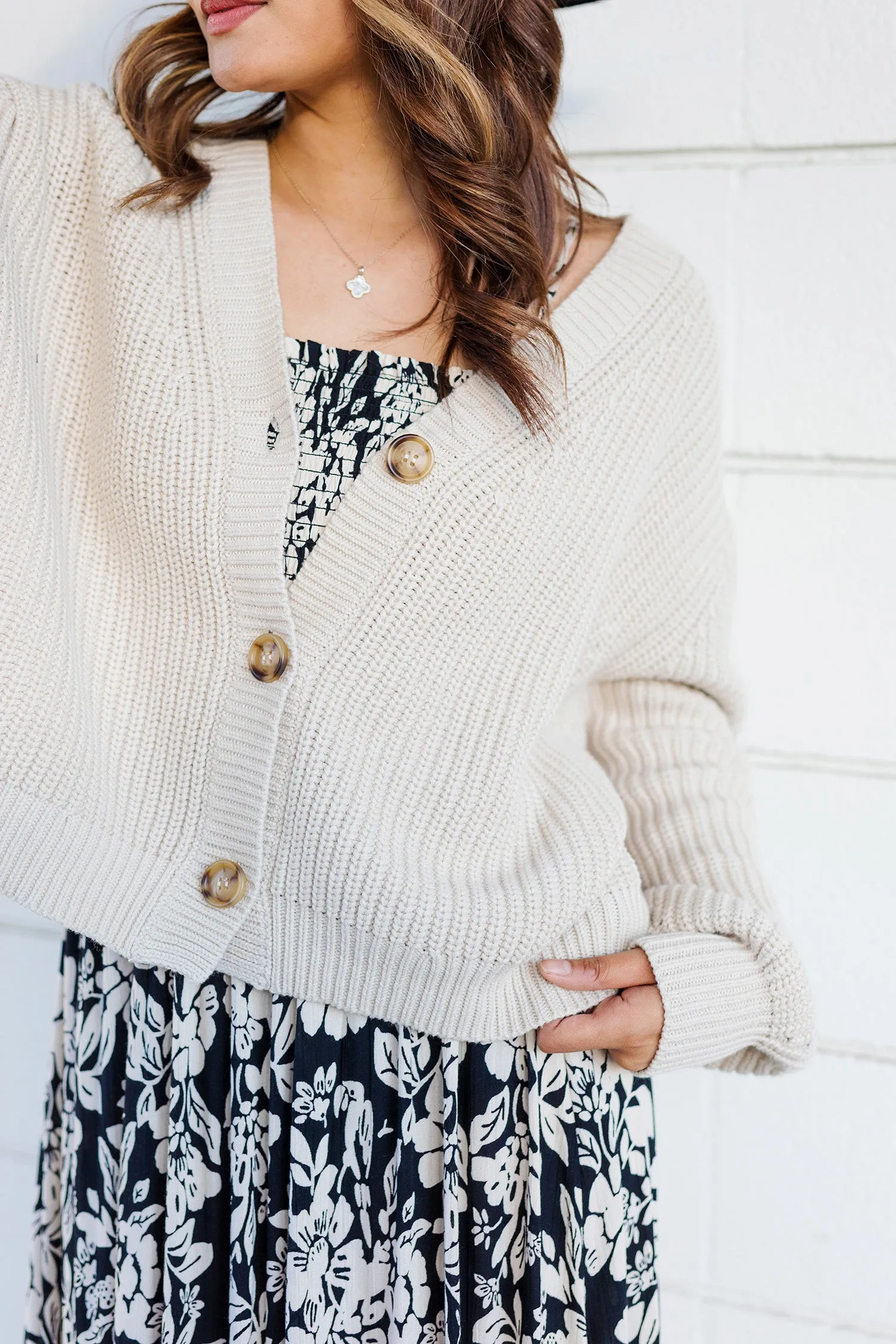 The French Girl Knit Cardigan Sweater