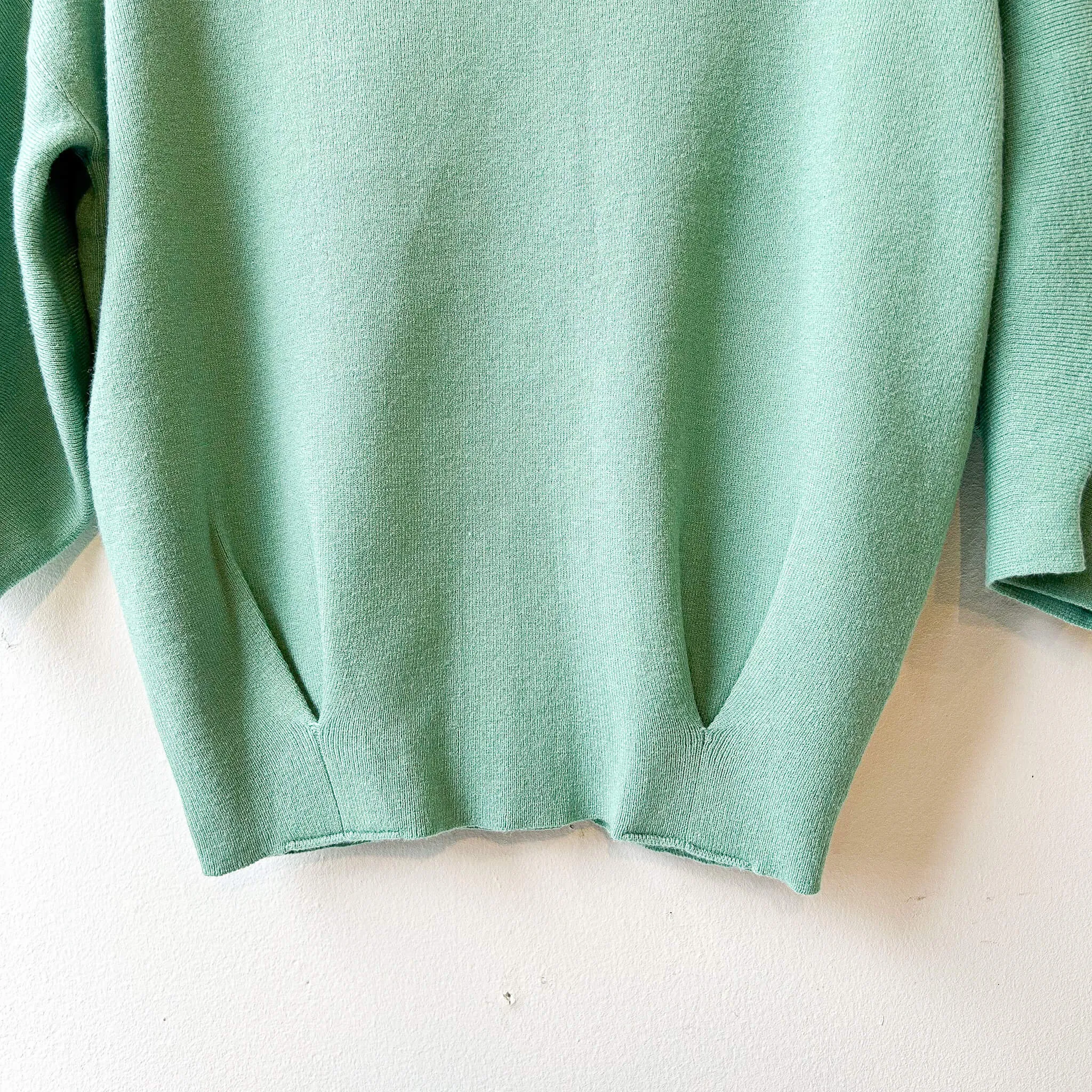 Wagen | Soft Puff Half Sleeve Sweater